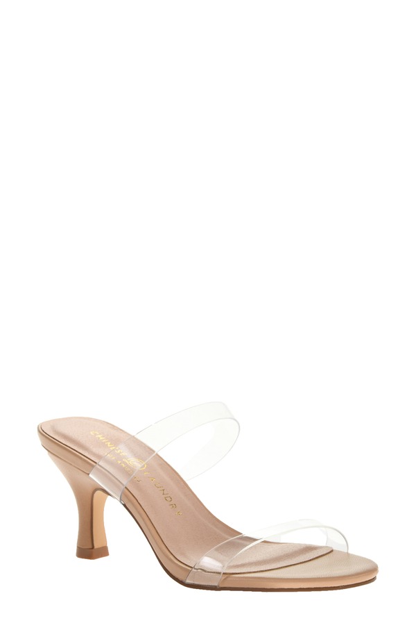 チャイニーズランドリー レディース シューズ ヒール サンダル Chinese Laundryamila Slide Sandal Clear 17,736円