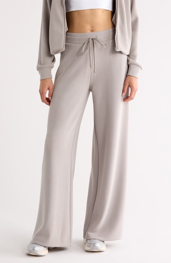 ゼラ レディース ボトムス レギンス ワイドレッグ パンツ Zella Ultra Soft Wide Leg Pants Grey Earl グレー