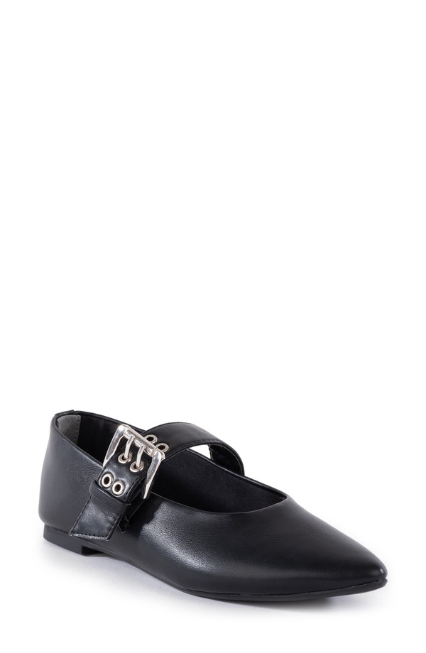 BC フットウェア レディース シューズ パンプス BC Footwear Spinning Around Mary Jane Flat Black ブラック｜ReVida 店
