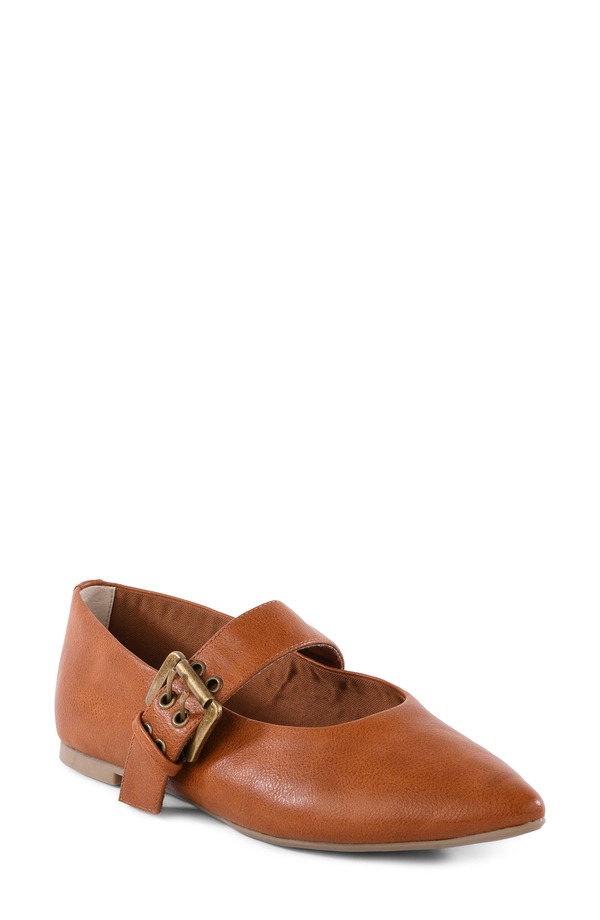 BC フットウェア レディース シューズ パンプス BC Footwear Spinning Around Mary Jane Flat Chestnut|ReVida 店
