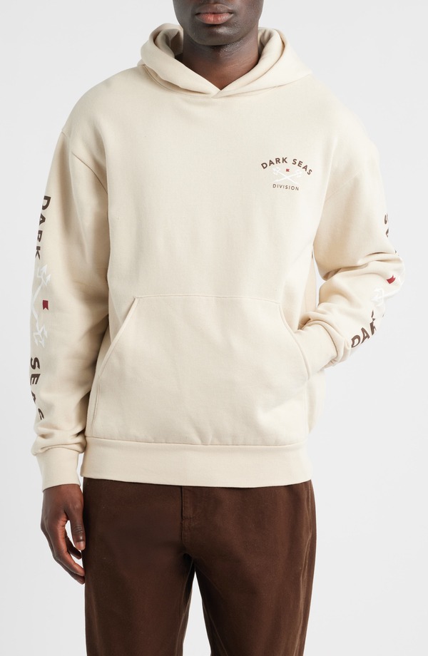 ダークシーズ メンズ アウター パーカー・スウェット グラフィック DARK SEAS Headmaster V3 Graphic Hoodie Ivory 象牙色