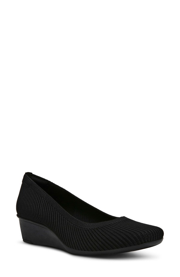 アンクライン レディース シューズ ヒール Anne Klein Wisher Pump Blacknit ブラック