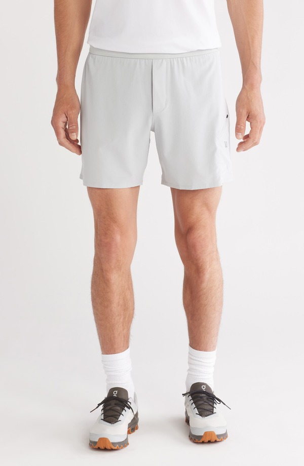 ビュオーリ メンズ ボトムス ハーフパンツ・ショーツ ショートパンツ Vuori Qualify Running Shortsky Grey グレー|ReVida 店