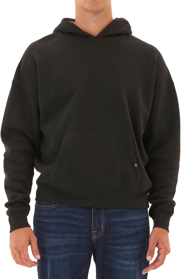 スレッズ・フォー・ソート メンズ アウター パーカー・スウェット フリース Threads 4 Thought Marcel Oversize Fleece Hoodie Black 黒いこと