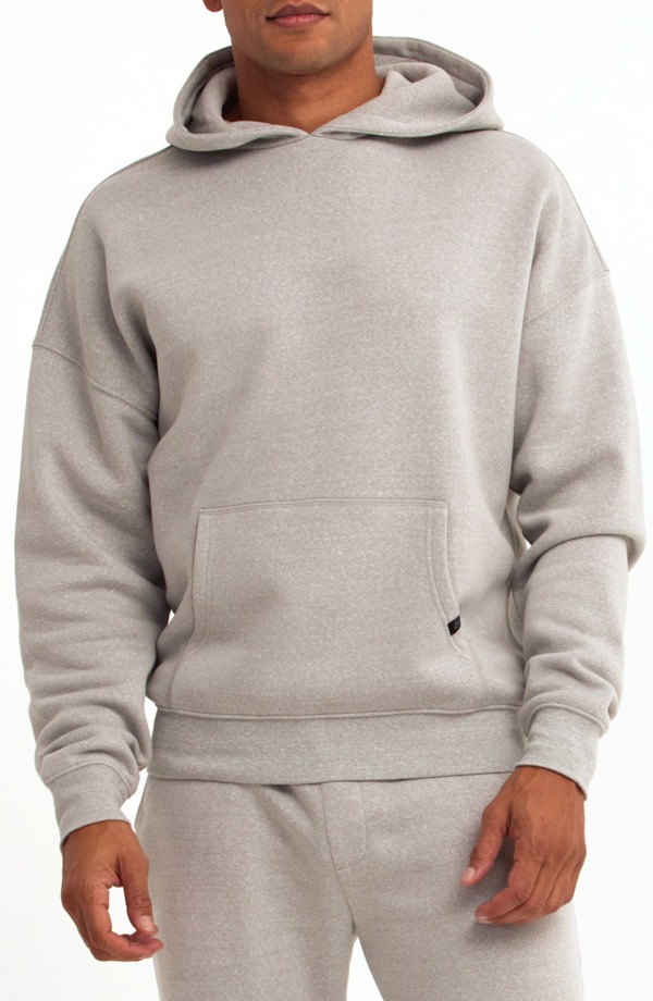 スレッズ・フォー・ソート メンズ アウター パーカー・スウェット フリース Threads 4 Thought Marcel Oversize Fleece Hoodie Light Heather Grey 薄墨色