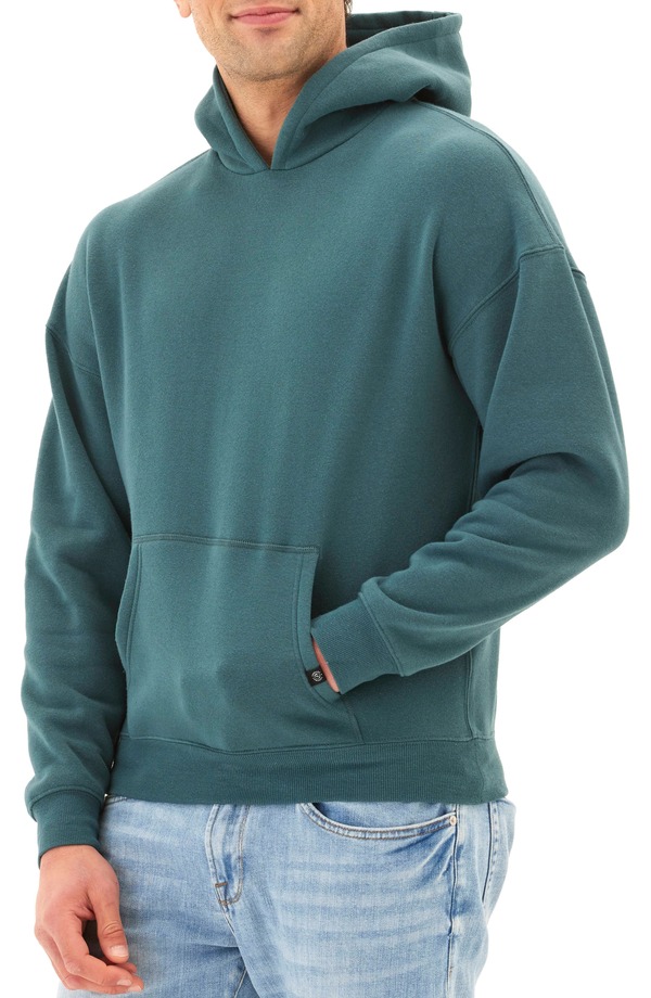 スレッズ・フォー・ソート メンズ アウター パーカー・スウェット フリース Threads 4 Thought Marcel Oversize Fleece Hoodie Peacock