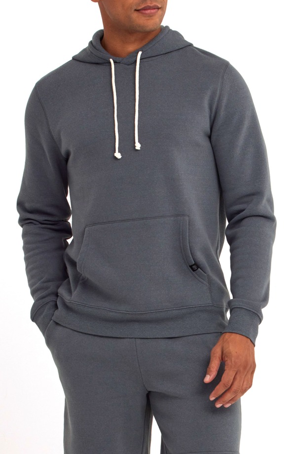 スレッズ・フォー・ソート メンズ アウター パーカー・スウェット フリース Threads 4 Thought Marcel Oversize Fleece Hoodie Raindrop
