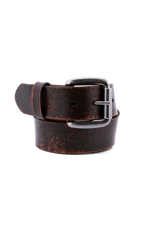 ベッドステュ メンズ 付属品 胴締め Bed Stu Drifter Belt Brown Abrasive 赤銅色