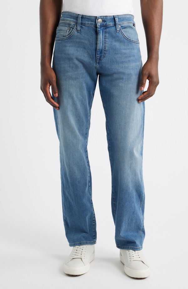 マーヴィ ジーンズ メンズ ボトムス デニムパンツ ストレート Mavi Jeans Matt Relaxed Straight Leg Jeans Light Blue Williamsburg ブルー