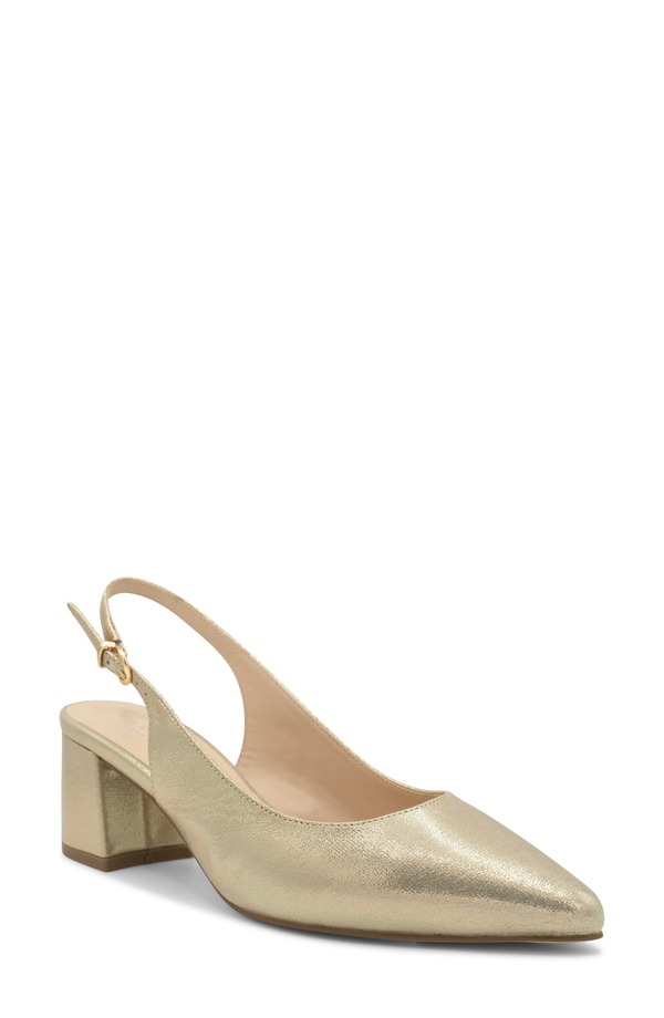 パラドックスロンドン レディース シューズ ヒール Paradox London Pink Imelda Slingback Pointed Toe Pump Champagne シャンパン