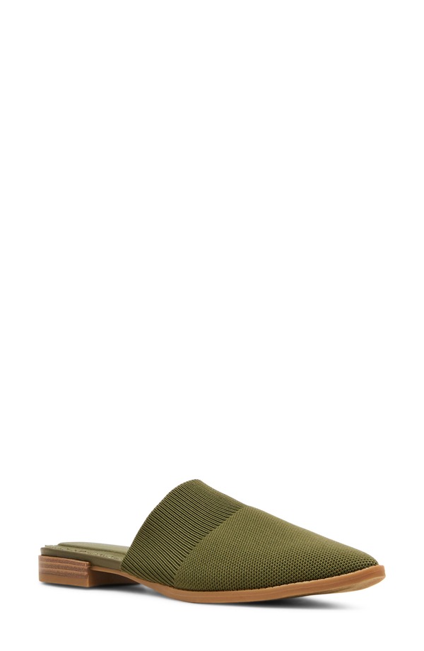 アンクライン レディース シューズ パンプス Anne Klein Vassar Mule Olive Knit オリーブ
