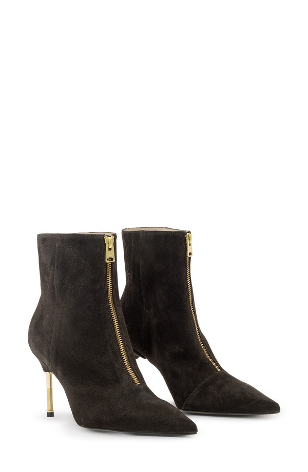 オールセインツ レディース シューズ ブーツ・レインブーツ AllSaints Natasha Bootie Bitter Brown 赤銅色
