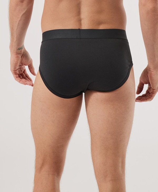 パクト メンズ アンダーウェア ブリーフパンツ コットン Pact Organicotton Everyday Brief 4-Pack Black ブラック