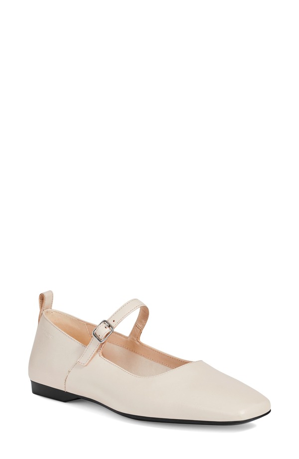 ヴァガボンド レディース シューズ パンプス Vagabond Shoemakers Delia Mary Jane Flat Off White Patent 象牙色