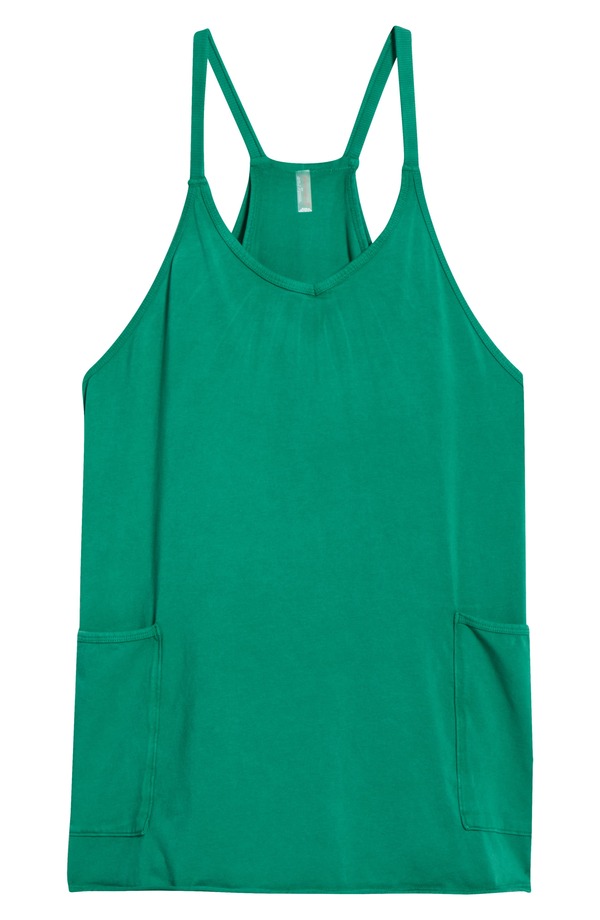 フリーピープル レディース ボトムス 心地好いズボン下 ミニ衣装 ミニ Free People FP Movement Hot Shot Racerback Tank Minidress Green Glow 緑であること