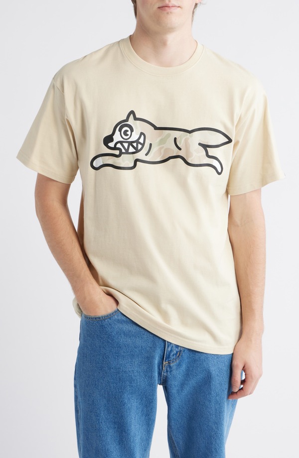 アイスクリーム メンズ トップス Tシャツ グラフィック ICECREAM Fatigue Graphic T-Shirt Fog