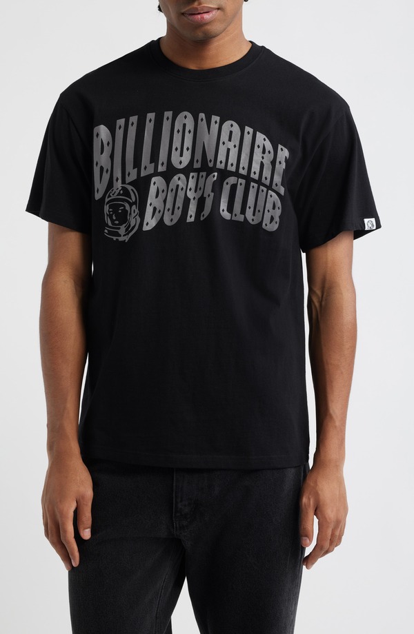 ビリオネアボーイズクラブ メンズ トップス Tシャツ ロゴ グラフィック Billionaire Boys Club Curve Logo Short Sleeve Graphic T-Shirt Black ブラック 16,860円