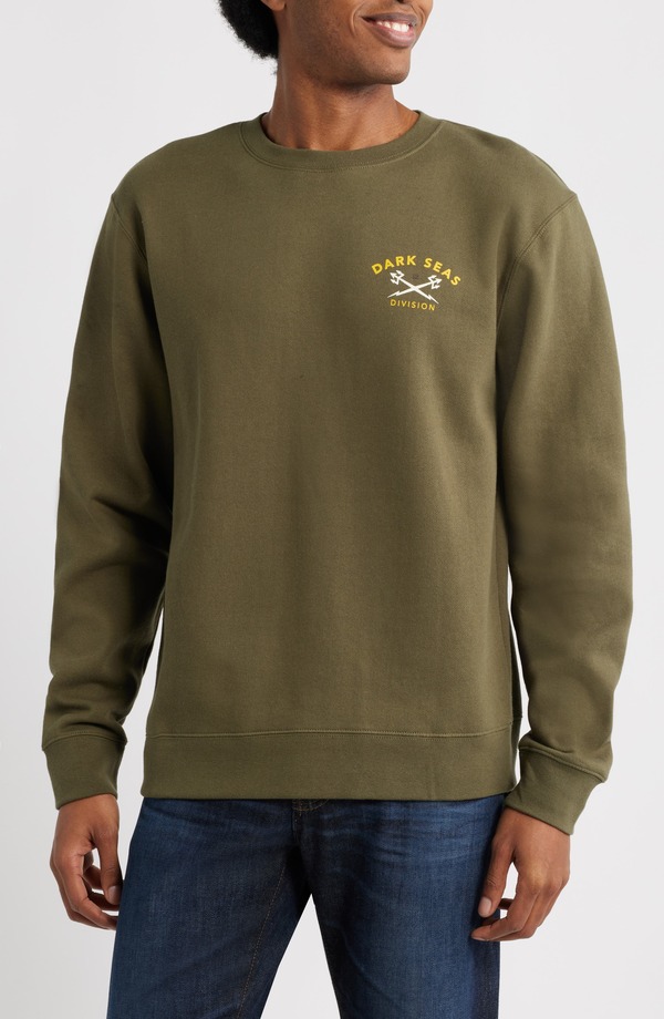 ダークシーズ メンズ アウター パーカー・スウェット シャツ グラフィック DARK SEAS Headmaster V3 Graphic Sweatshirt Army アーミー 16,775円
