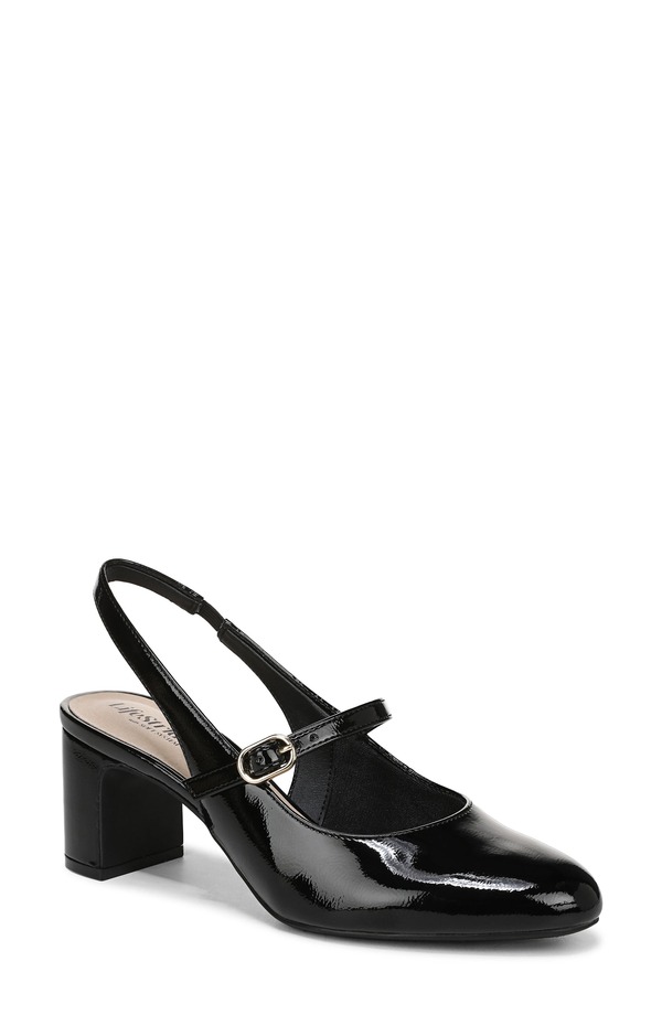 ライフストライド レディース シューズ ヒール LifeStride Trust Slingback Pump Black ブラック