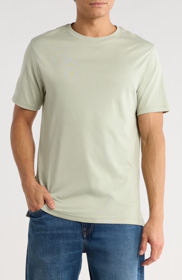 ロバートバラケット メンズ トップス Tシャツ コットン Robert Barakett Georgia Pima Cotton T-Shirt Desert Green グリーン