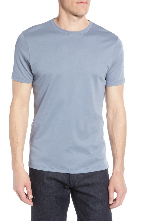 ロバートバラケット メンズ トップス Tシャツ コットン Robert Barakett Georgia Pima Cotton T-Shirt Metallic メタリック