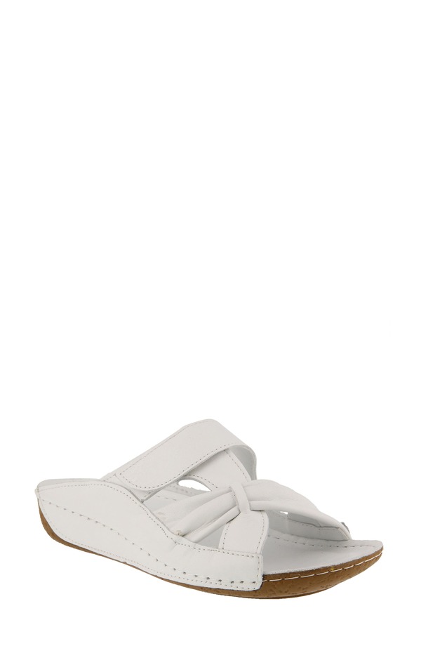スプリングステップ レディース シューズ ヒール サンダル Spring Step Gretta Sandal White Leather ホワイト|ReVida 店