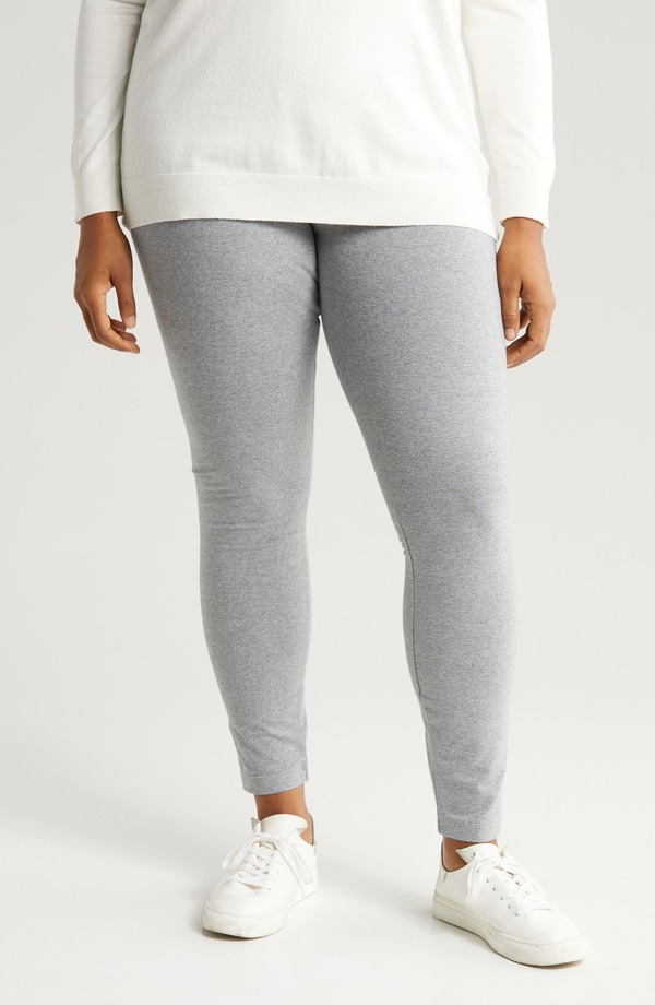 リジー レディース ボトムス カジュアルパンツ レギンス 'Lyssentials Flattering Leggings Grey Melange グレー