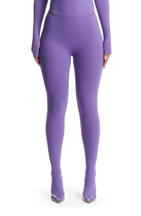 ネイキッドワードローブ レディース ボトムス カジュアルパンツ レギンス Naked Wardrobe Closed Toe Leggings Violet バイオレット