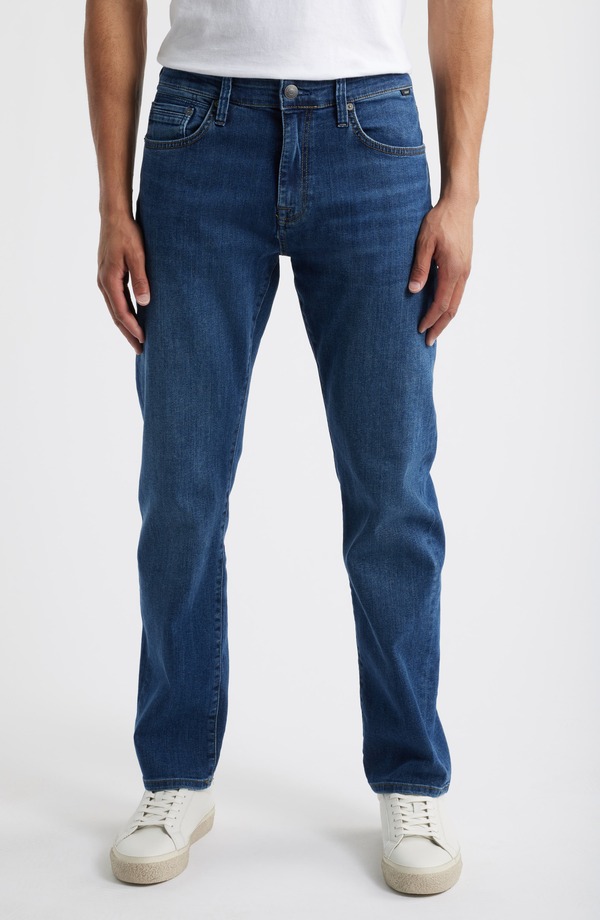 マーヴィ ジーンズ メンズ ボトムス デニムパンツ ストレート Mavi Jeans Zach Straight Leg Jeans Deep Brushed Williamsburg