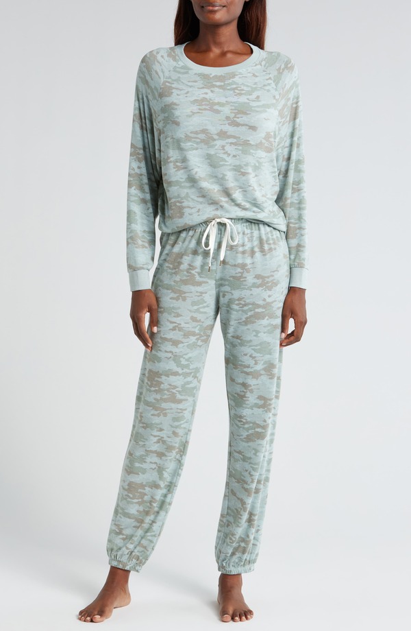 ハニーデュー インティメッツ レディース アンダーウェア ナイトウェア ジャージー Honeydew Star Seeker Brushed Jersey Pajamas Fern Camo｜ReVida 店