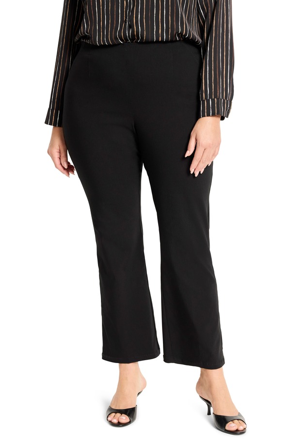 ニックプラスゾーイ レディース ボトムス レギンス ブーツカット パンツ ブーツ NIC+ZOE Wonderstretch Berkeley Bootcut Pants Black Onyx ブラック