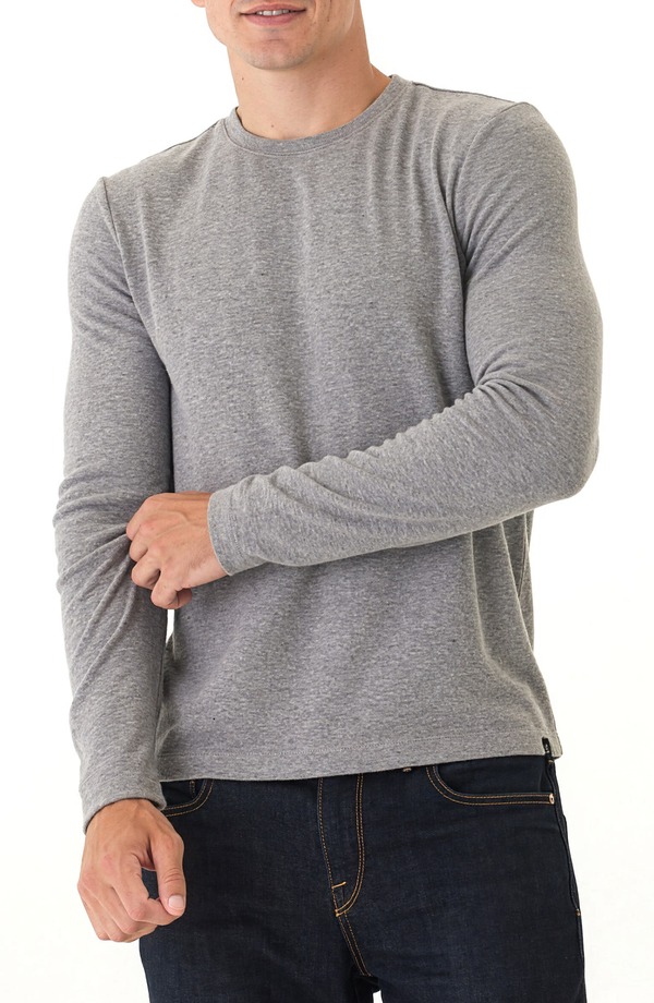 スレッズ・フォー・ソート メンズ アウター パーカー・スウェット セーター ニット Threads 4 Thought Gill Sweater Knit Pullover Heather Grey グレー