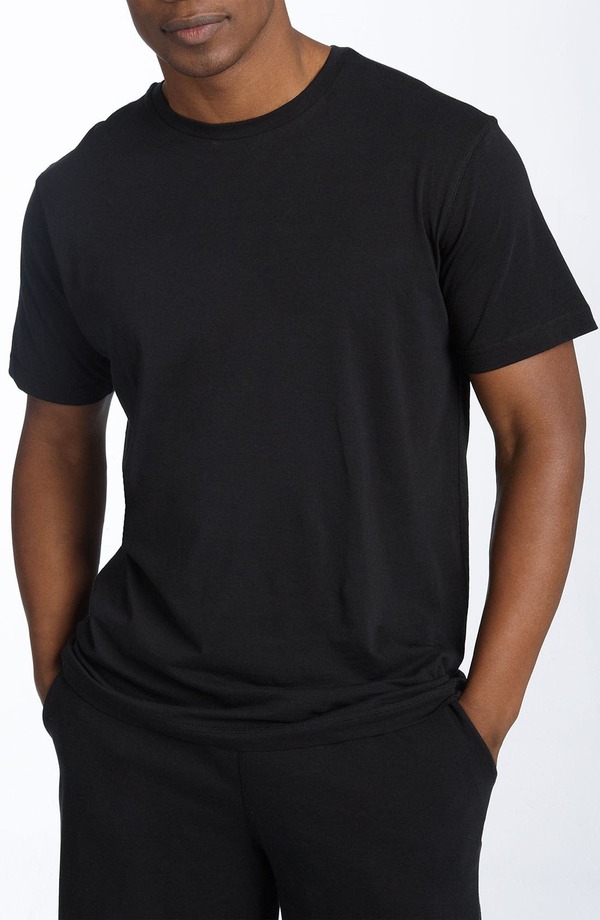 ダニエルブチュラー メンズ トップス Tシャツ コットン Daniel Buchler Peruvian Pima Cotton T-Shirt Black ブラック