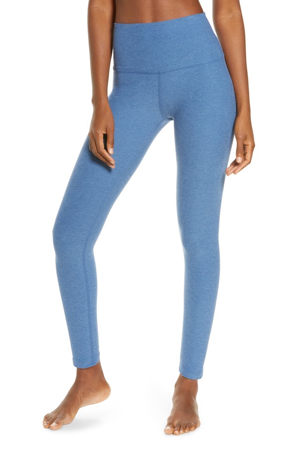 ビヨンドヨガ レディース ボトムス カジュアルパンツ ハイウエスト ミディ レギンス Beyond Yoga Caught in the Midi High Waist Leggings Washedenim デニム