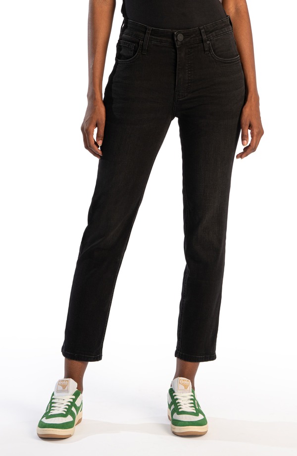 カットフロムザクロス レディース ボトムス カジュアルパンツ ハイウエスト ジーンズ KUT from the Kloth Rachael High Waist Crop Mom Jeans Uplifting