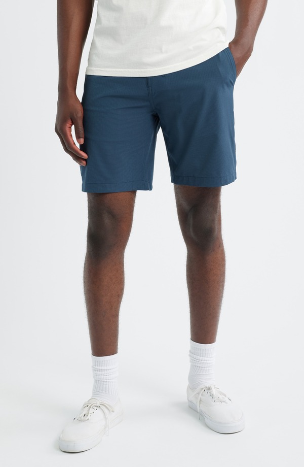 ローアク メンズ ボトムス ハーフパンツ・ショーツ ショートパンツ Roark Hytide Flat Front Hybrid Performance Shorts Navy ネイビー｜ReVida 店