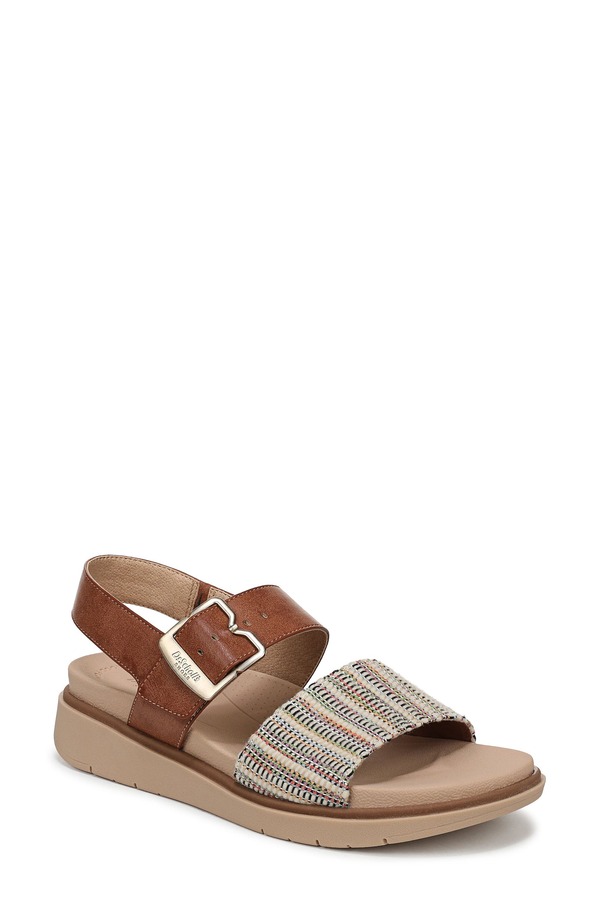 ドクター・ショール レディース シューズ ヒール サンダル Dr. Scholl's Posie Slingback Sandal Honey Natural|ReVida 店