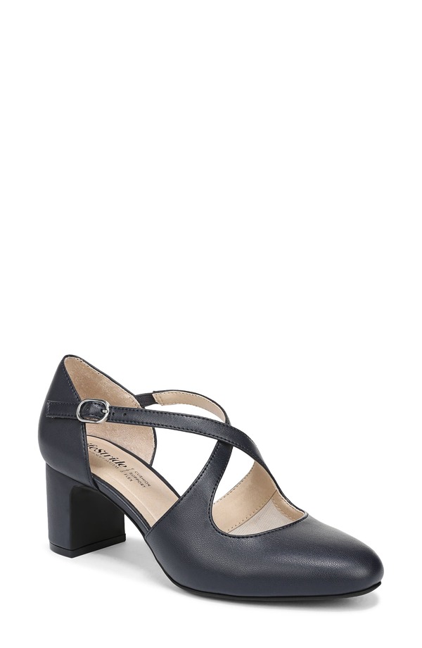 ライフストライド レディース シューズ ヒール LifeStride Tracy Pump Lux Navy ネイビー