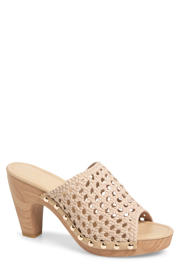 ニナ レディース シューズ ヒール サンダル Nina Ursula Slide Sandal Natural
