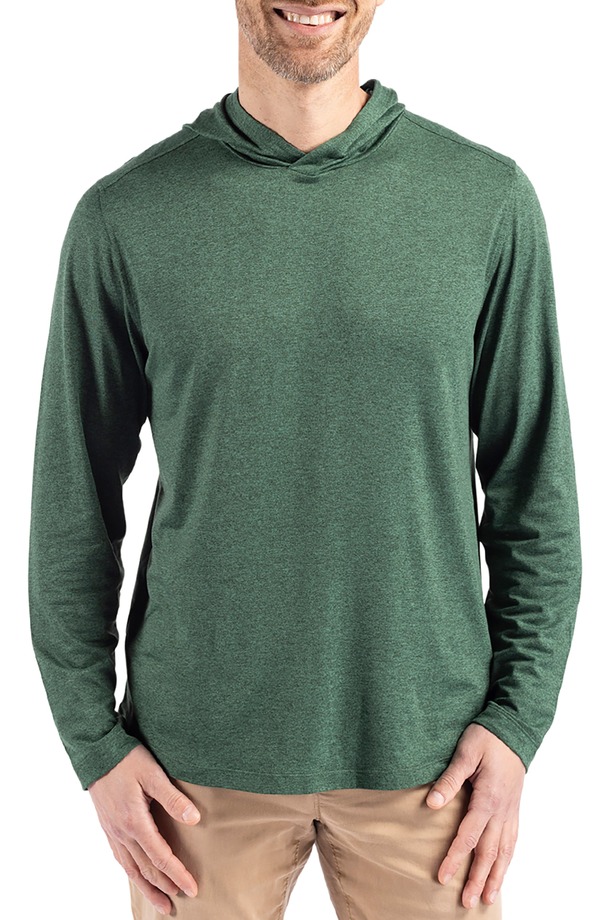 カッターアンドバック メンズ アウター パーカー・スウェット Cutter & Buck Coastlinepicomfort Hoodie Hunter|ReVida 店