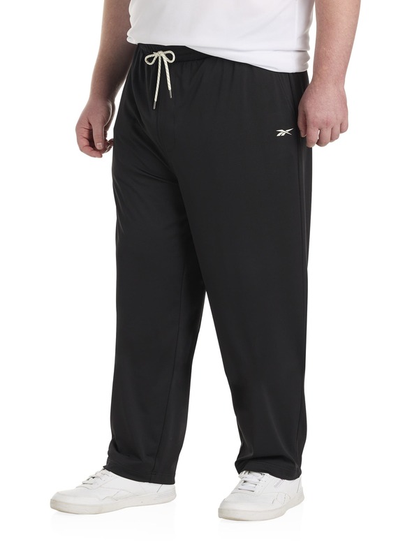 リーボック メンズ ボトムス カジュアルパンツ スウェットパンツ トール Reebok Big & Tall Performance Athletic-Fit Sweatpants Black ブラック