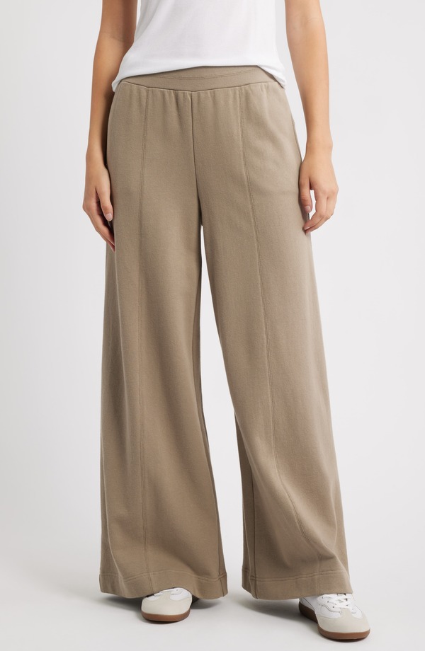 ウィット&ウィズダム レディース ボトムス レギンス ワイドレッグ パンツ Wit & Wisdom Skyrise Pintuck Pleat Wide Leg Pants Pond Green グリーン