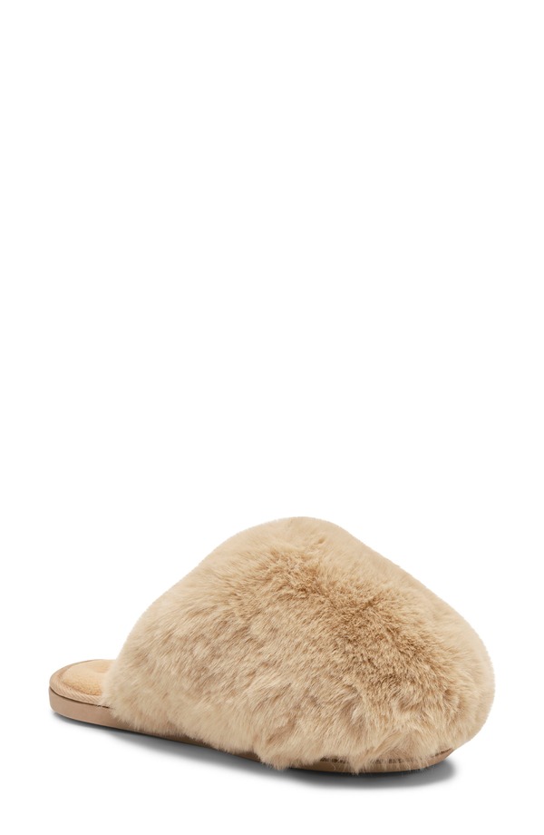 フリーピープル レディース シューズ サンダル Free People Snowball Faux Fur Slipper Taupe Faux Fur トープ 15,525円
