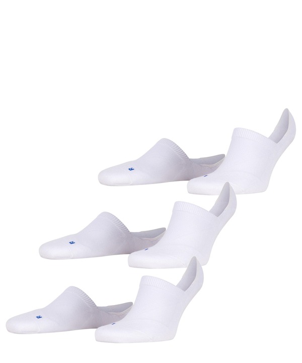 ファルケ レディース アンダー御召しもの ソックス Falke Cool Kick 3-Pack No Show Socks White 白いこと