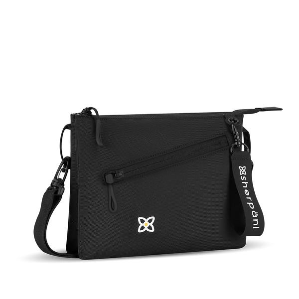 シェルパニ レディース バッグ Sherpani Zoom Small Crossbody Purse Raven｜ReVida 店