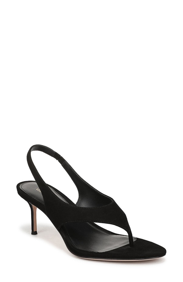 ヴェロニカ ベアード レディース シューズ 踵 サンダル Veronica Beard Talon Slingback Sandal Black 黒いこと