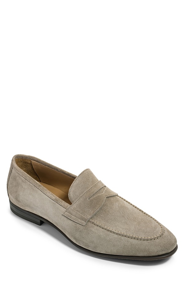 トゥーブート メンズ シューズ 置き目毛革 TO BOOT NEW YORK Jenner Penny Loafer Taupe トープ