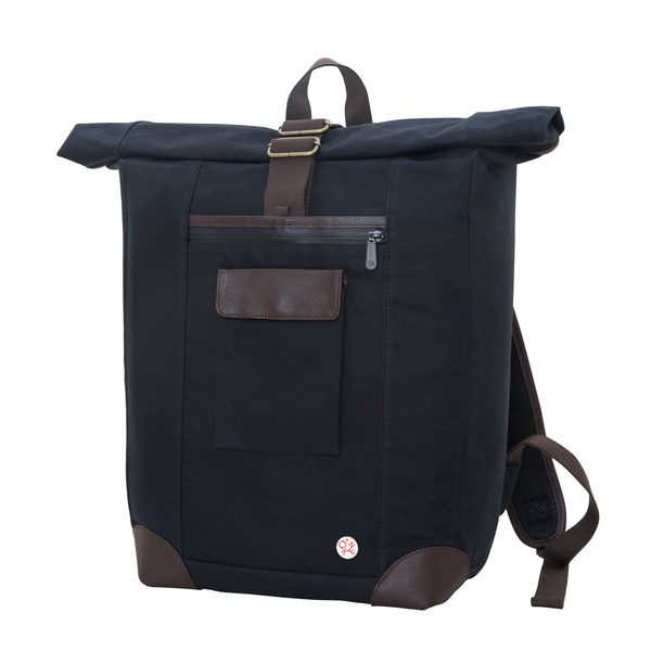 トーケン レディース バッグ バックパック・リュックサック Token Waxed Montrose Backpack Black ブラック|ReVida 店