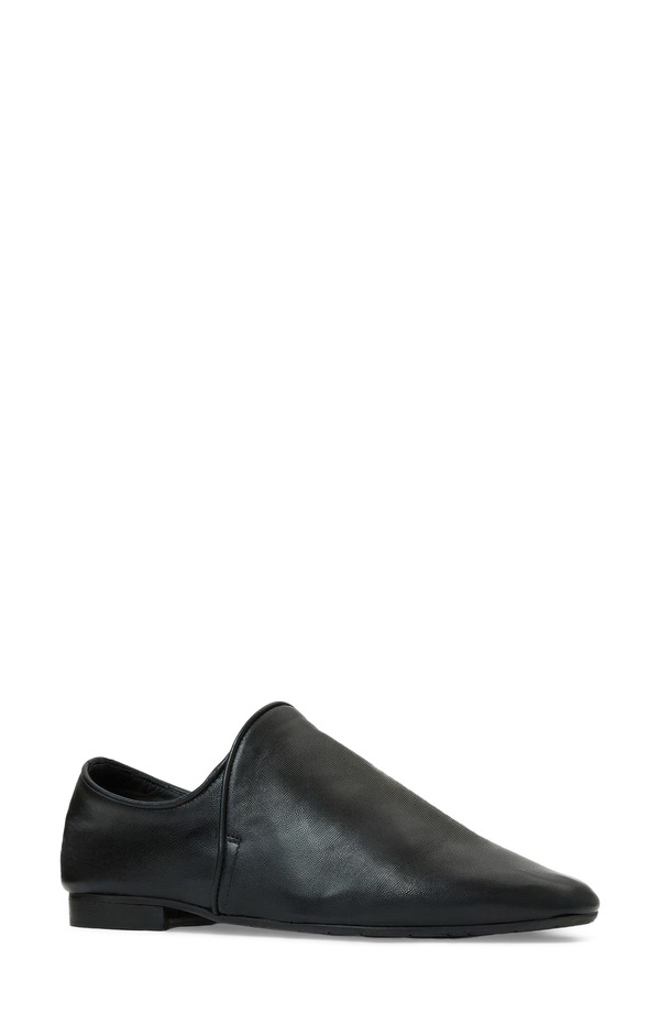 アクアタリア レディース シューズ スリッポン・ローファー Aquatalia Revy Loafer Black Leather 黒いこと