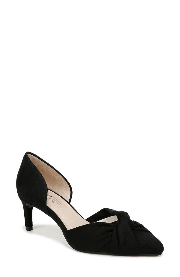 ライフストライド レディース シューズ ヒール LifeStride Abby d'Orsay Pointed Toe Pump Black ブラック